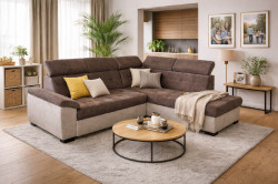 Sedací souprava Macon Provedení: Levá varianta, látka: Terra 6