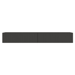 Selsey TV stolek Veldio závěsný černý 200/28/32 cm