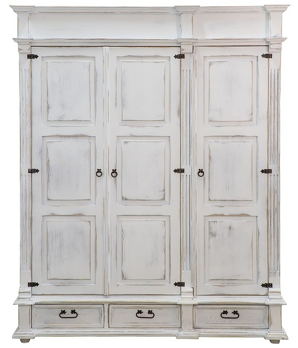 Selská skříň z masivu szy 08 ii - k01 světlá borovice