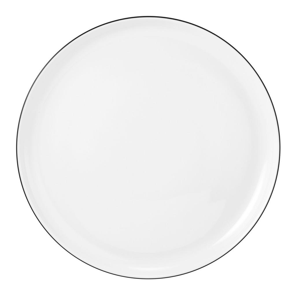 Seltmann Weiden MĚLKÝ TALÍŘ Lido Black Line 26 cm