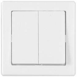 Sériový vypínač bily Imperia