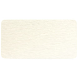 Servírovací talíř, hranatý, kolekce Manufacture Rock blanc - Villeroy & Boch