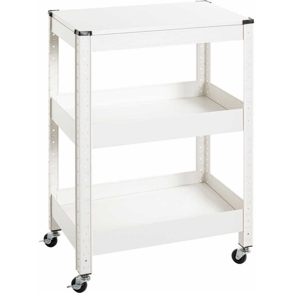 SERVÍROVACÍ VOZÍK, bílá, 50/32/75 cm