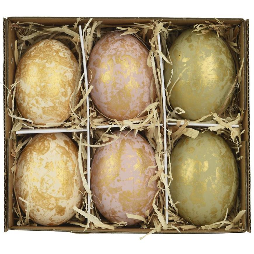 Set 6 velikonočních vajíček