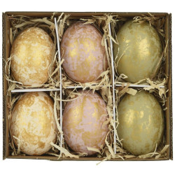 Set 6 velikonočních vajíček