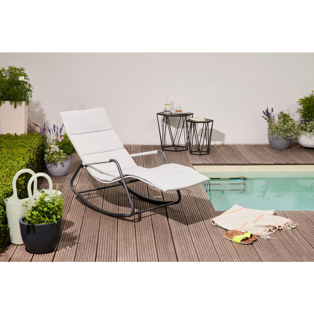 Siena Garden HOUPACÍ LEHÁTKO, šedá