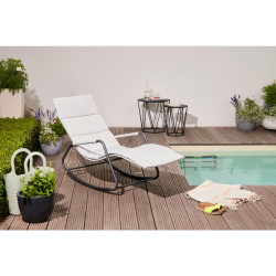 Siena Garden HOUPACÍ LEHÁTKO, šedá