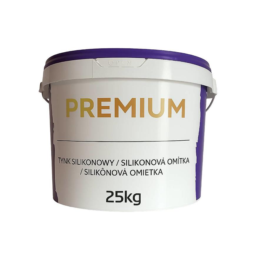 Silikonová omítka PREMIUM bílá 25kg