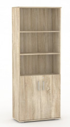 Široká kombinovaná skříňka rea office s50 + d2 (2ks) - dub bardolino