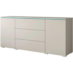 ŠIROKÁ KOMODA, béžová, kašmírová,