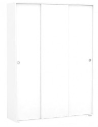 Široká skříň rea lary s6/200 - bílá