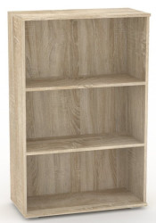 Široký policový regál rea office s30 - dub bardolino