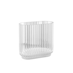 Skleněná váza Bernadotte, oválná - Georg Jensen
