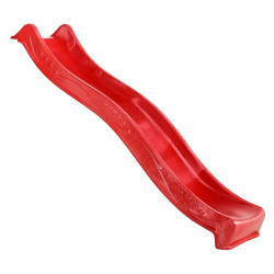 Skluzavka s přípojkou na vodu červená 2.20 m