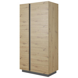 Skřín 96 Arco A Dub Artisan/Šedá Grafit