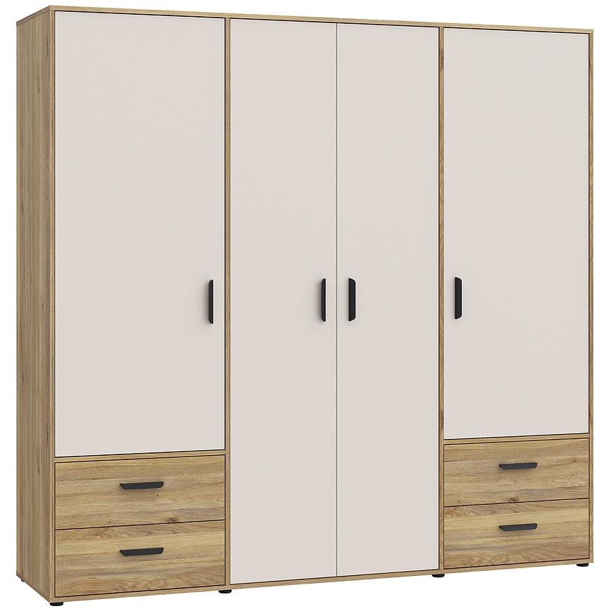 Skříň Mokkaro MOKS841-M802 písek/dub mauvella