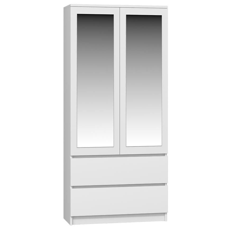 Skříň SS-90 zrcadlo bílý