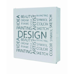 SKŘÍŇKA NA KLÍČE, bílá