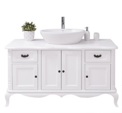 Skříňka pro umyvadlo rustique 728 - bílá