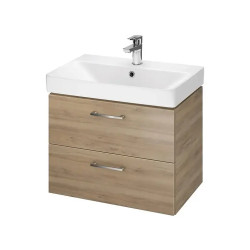 Skříňka s umyvadlem Lara Mille slim 60 cm orech