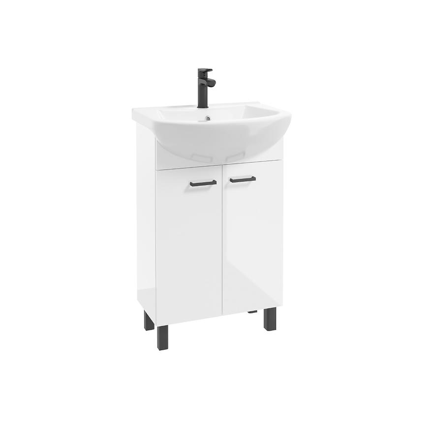 Skříňka s umyvadlem Novelty 50 bílý