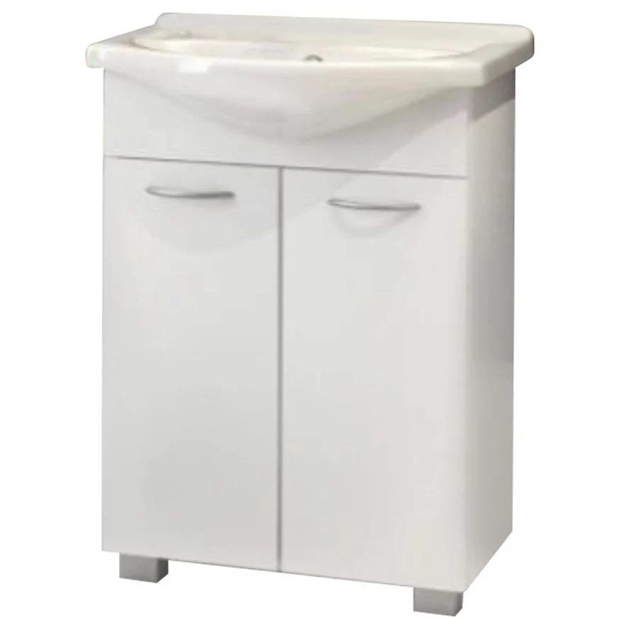 Skříňka s umyvadlem Pik 55 bílý