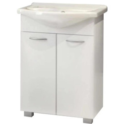 Skříňka s umyvadlem Pik 55 bílý