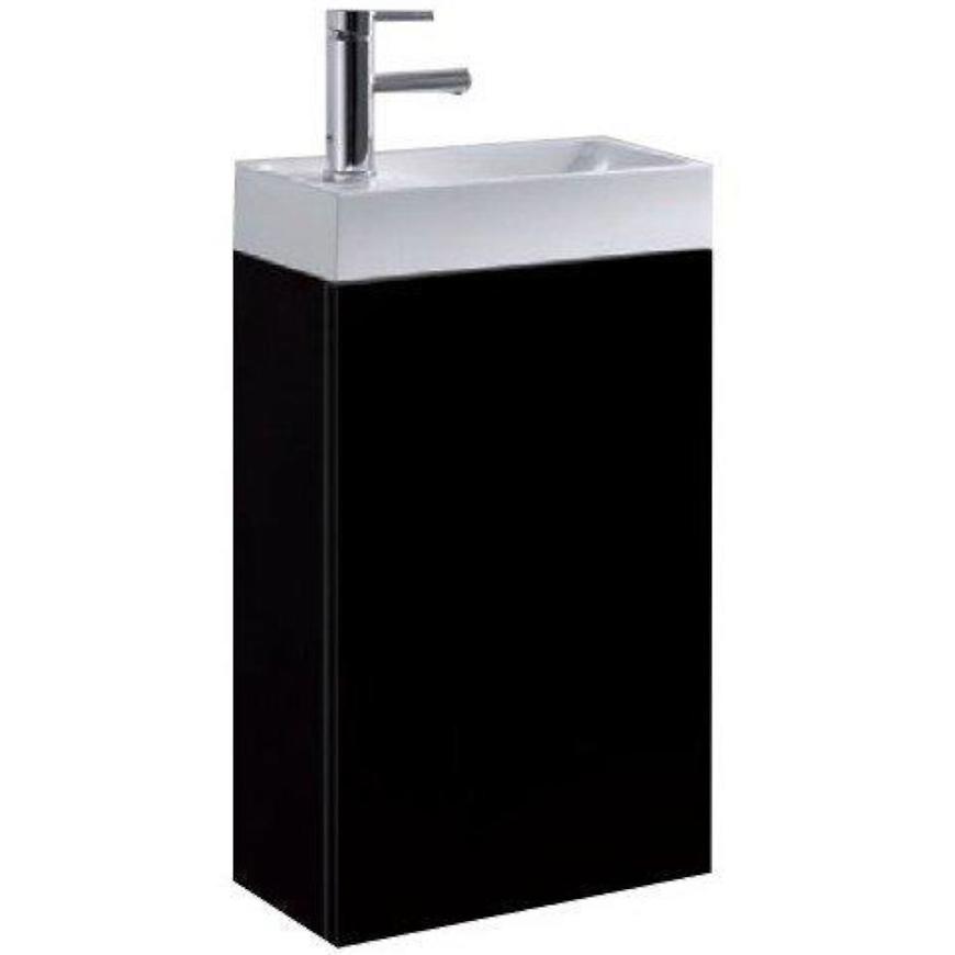 Skříňka s umyvadlem Small 40 černý