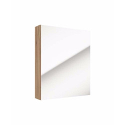 Skříňka se zrcadlem Salsa 50 zlatý dub