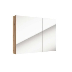 Skříňka se zrcadlem Salsa 80 zlatý dub