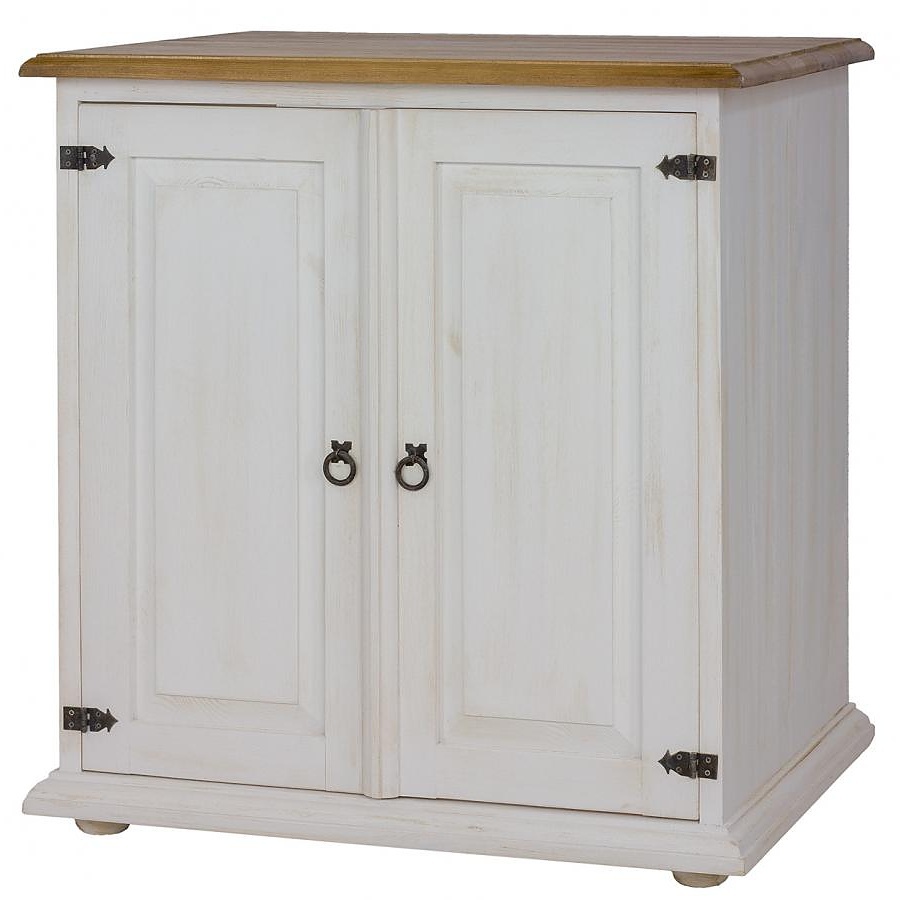 Skříňka z masivního dřeva com 20 - k01 světlá borovice