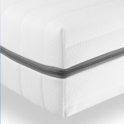 Sleepneo 7ZÓNOVÁ matrace ze studené pěny 90x200 cm, H3+H4, výška 18 cm, se snímatelným a pratelným potahem