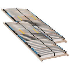 Sleepneo LAMELOVÝ rošt 180x200 cm(2x 90x200 cm) – 28 lamel, 7 zón, nosnost cca 130 kg, vrstvené březové dřevo, vlastní montáž
