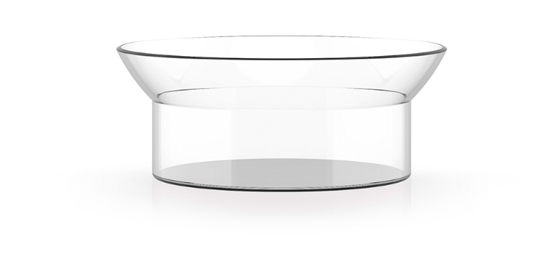 Sleněná miska WILHELM, odkládací pro LÁSZLÓ a MARIANNE - Philippi