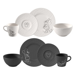 Snídaňová sada Manufacture Rock - Mickey Mouse, 8 ks - Villeroy & Boch