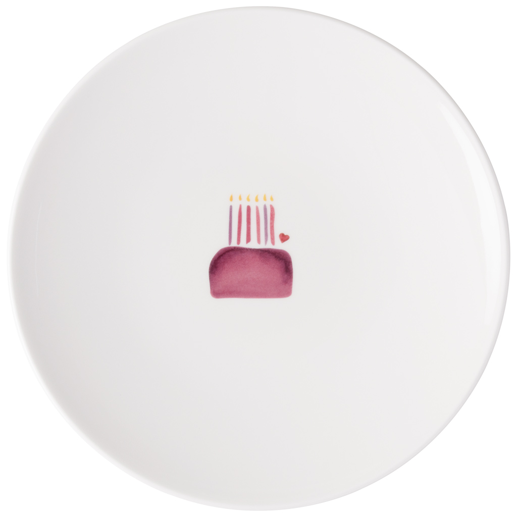 Snídaňový talíř With Love Happy Birthday 212 mm - Villeroy & Boch