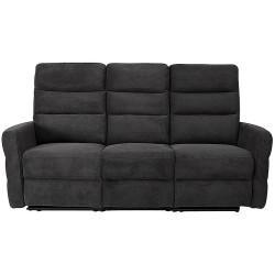 Sofa Belize 3SJ NLK314 černá s relaxační funkcí
