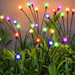 Solární lampa kuličky RGB VO2581