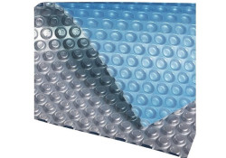 Solární plachta pro bazén 3,00m modrostříbrná