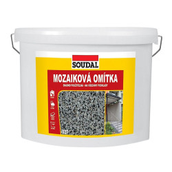 Soudal mozaiková omítka 027 světle šedá 16 KG