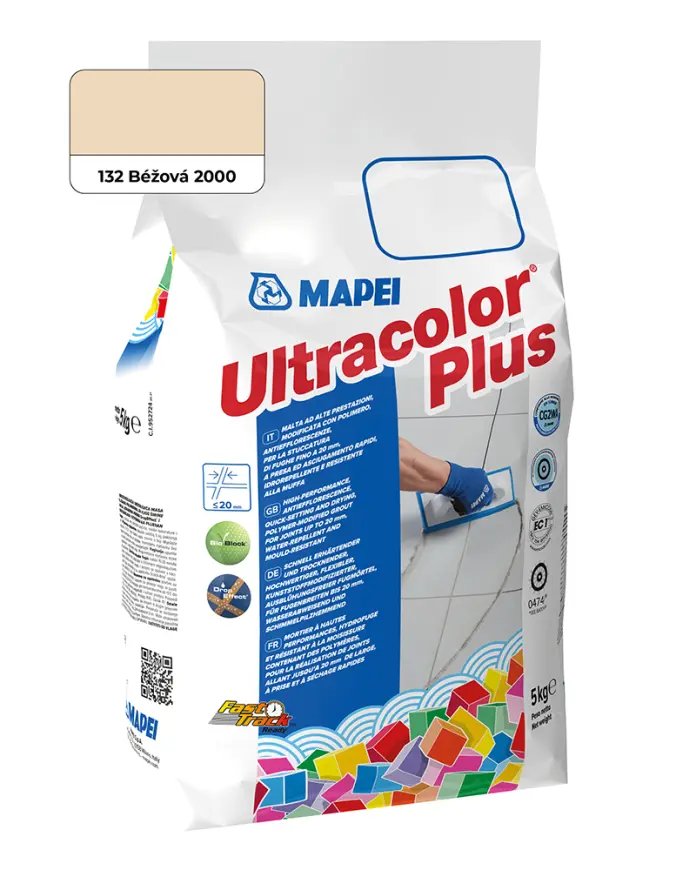 Spárovací hmota Mapei Ultracolor Plus 5 kg 132 béžová