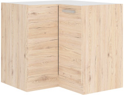 Spodní rohová skříňka Bordeaux 89x89 DN 1F BB Barva korpusu: Dub Bordeaux