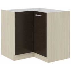 Spodní rohová skříňka Chamonix  89x89 DN 1F BB