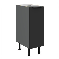 Spodní skříňka Aria ANT 30 D CARGO BB Barva korpusu: Antracit, Barva dvířek: BL - Black AFM