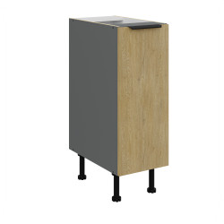 Spodní skříňka Cremona ANT 30 D CARGO BB Barva korpusu: Antracit, Barva dvířek: Dub Cremona