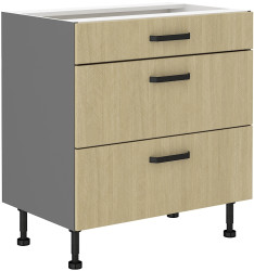 Spodní skříňka Scandi 80 D 3S BB - Premium Box