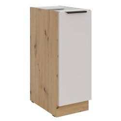 Spodní skříňka Solea 30 D CARGO BB Barva korpusu: Dub artisan, Barva dvířek: Kašmír