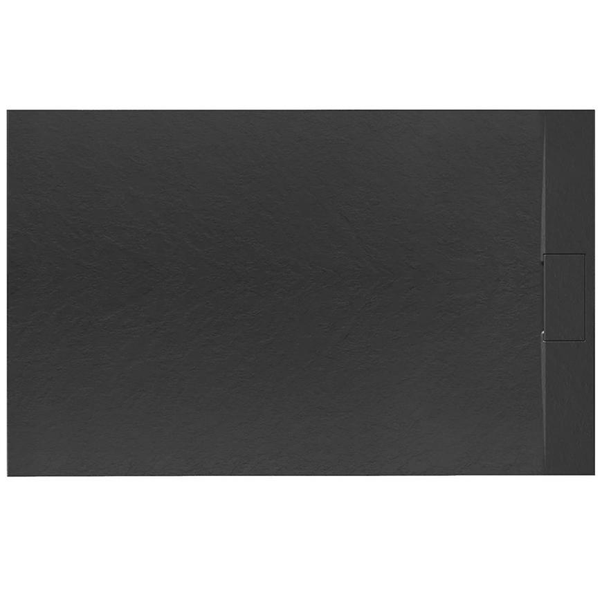 Sprchová vanička Bazalt black 80x120
