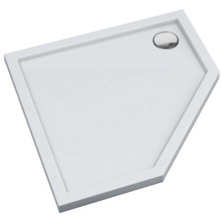Sprchová vanička pětiúhelník Espera Aqm2398 90x90x5 bílý