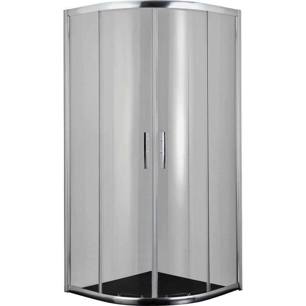 SPRCHOVÝ KOUT, barvy chromu, 90/200/90 cm